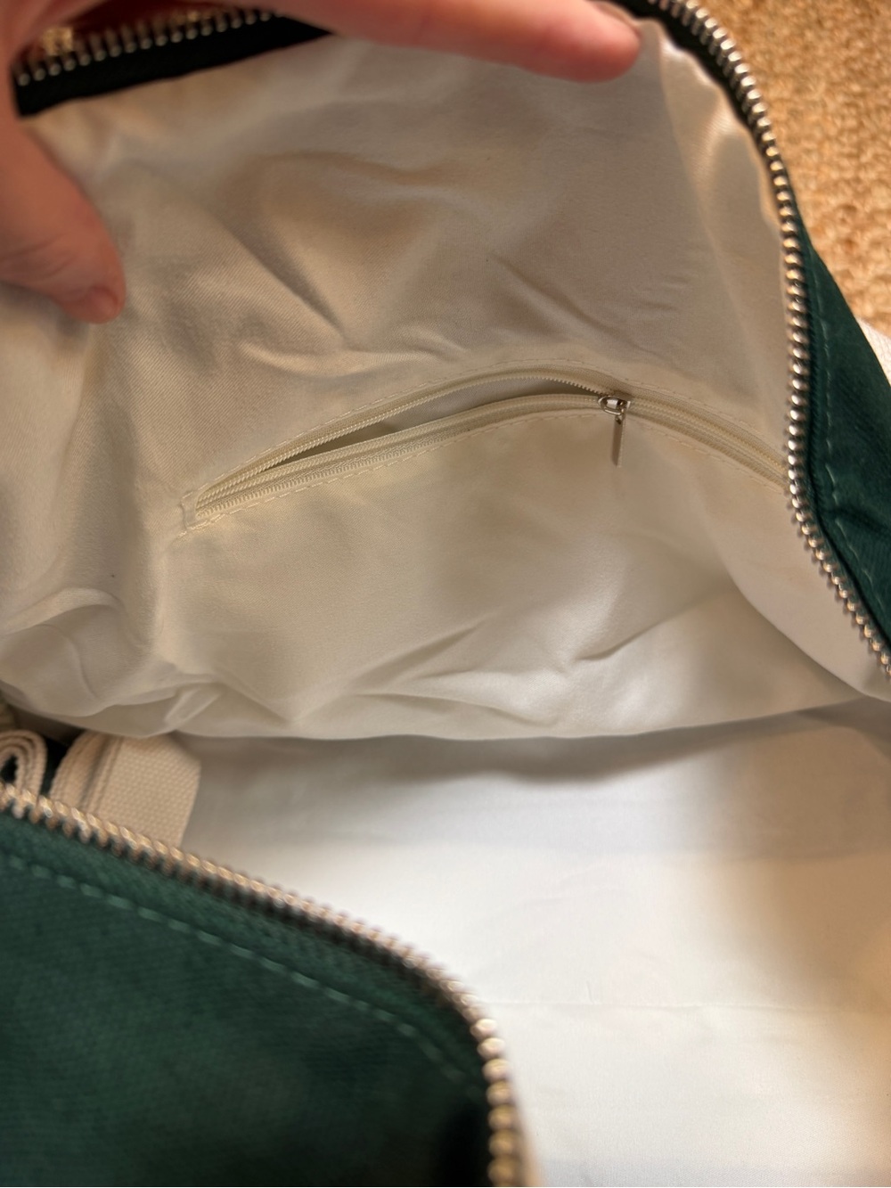 AG1 Green Canvas Tote - Picture 5 of 6
